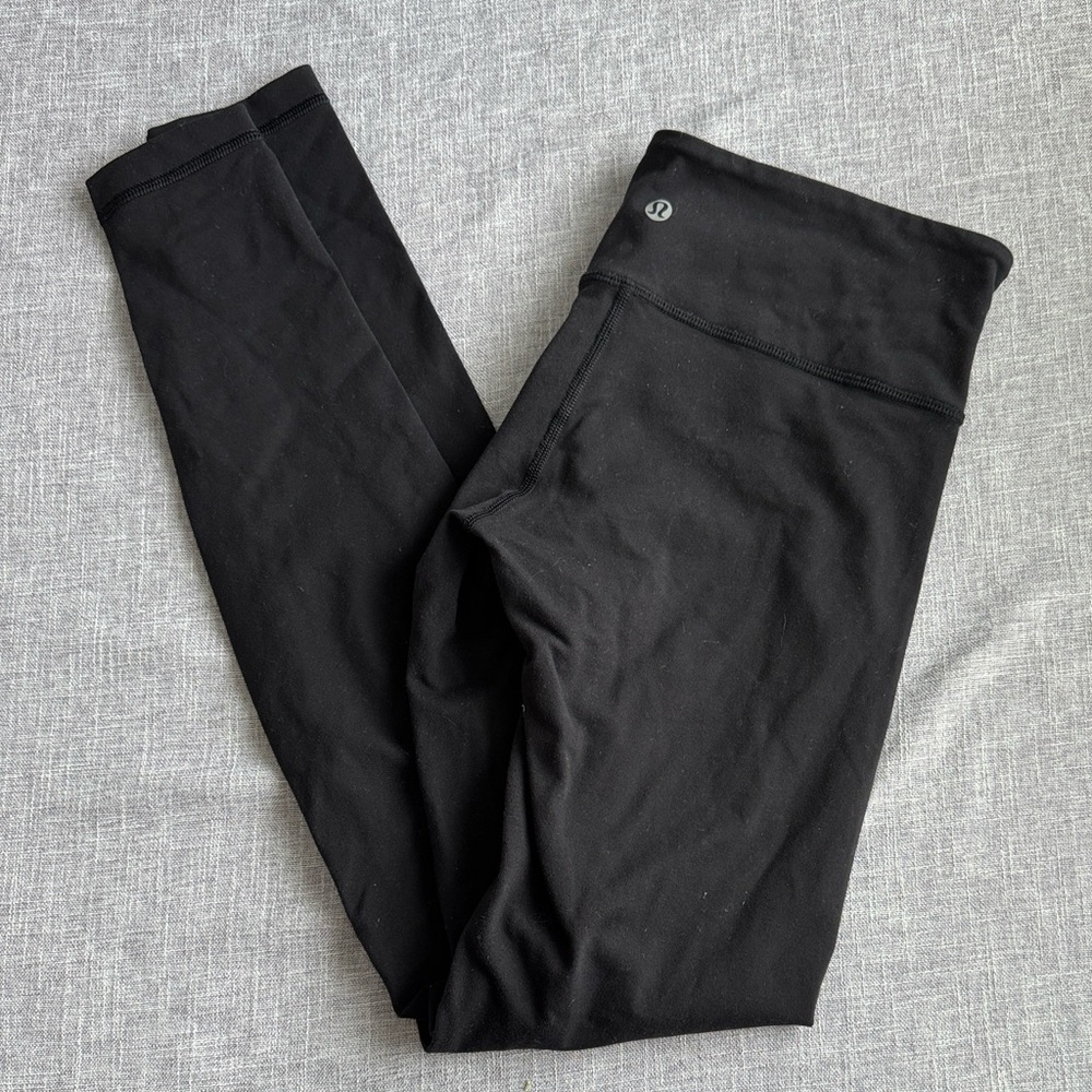 Lululemon Black Leggings Size 8